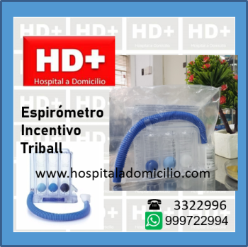 Espirometro de Incentivo 3 bolas